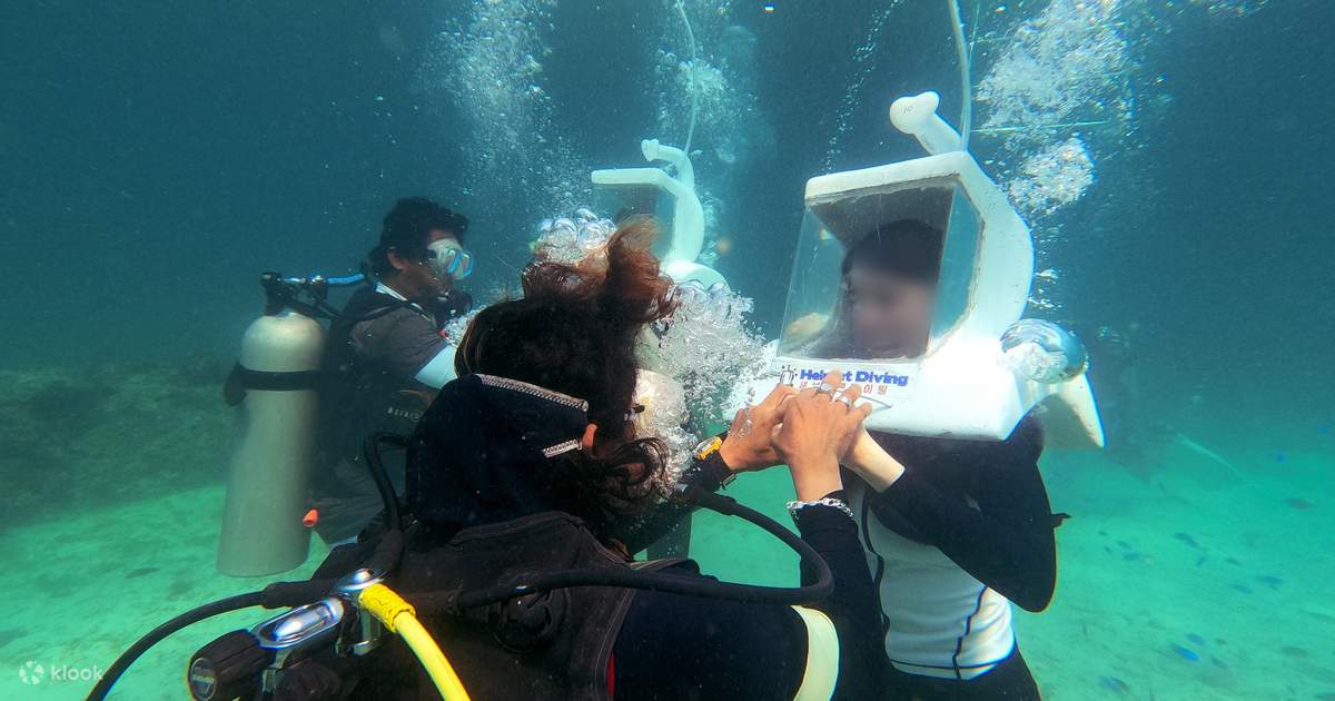 水中の驚異を探索:シーウォーキング付きセブヘルメットダイビング体験 水中の驚異を探索:シーウォーキング付きセブヘルメットダイビング体験
